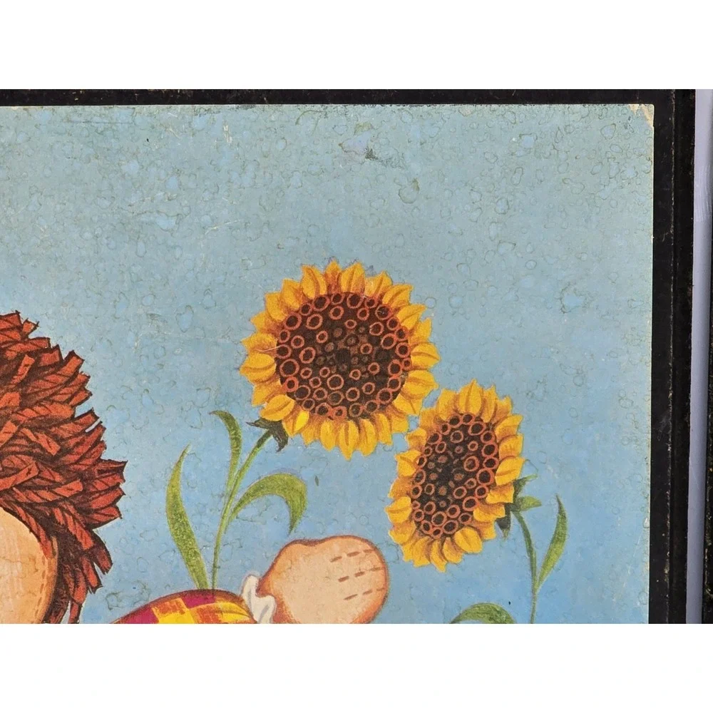 2 Lot Of VINTAGE Raggedy Ann & Andy Wooden Pictures Wall‎ Hanging 1970s